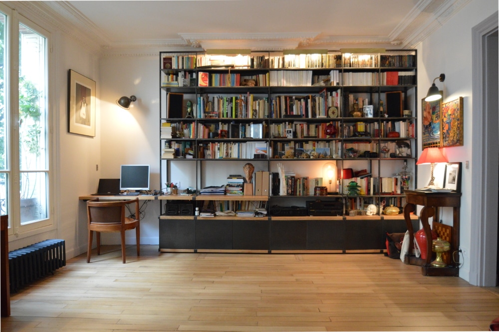 Bibliothèque design. Espace et fonctionnalité.